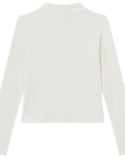 CROPPED V-NECK POLO SHIRT