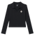 CROPPED V-NECK POLO SHIRT